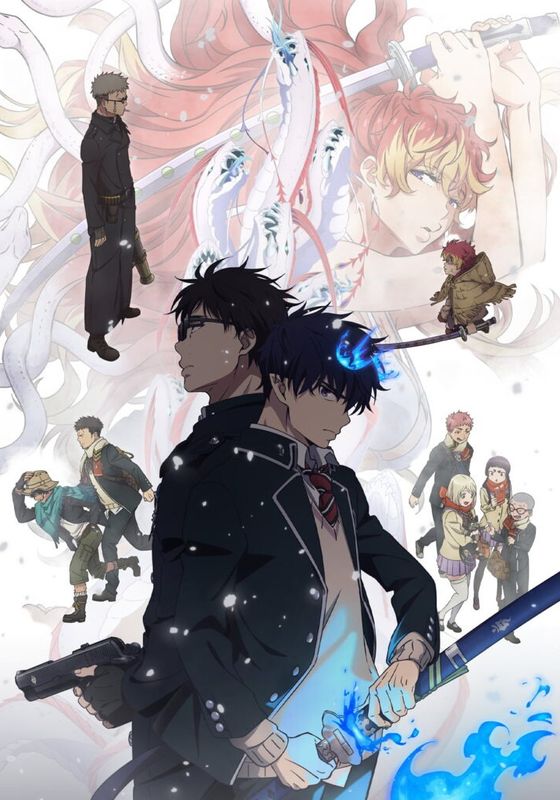 Ao no Exorcist Yuki no Hate-hen (Blue Exorcist) ซับไทย                เอ็กซอร์ซิสต์พันธุ์ปีศาจ ภาคปลายหิมะ ซีซั่น 4